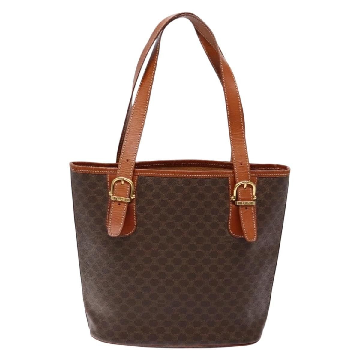 Celine Celine Vintage Macadam Shopper Tote Coated Canvas Size ONE SIZE - 2 Thumbnail