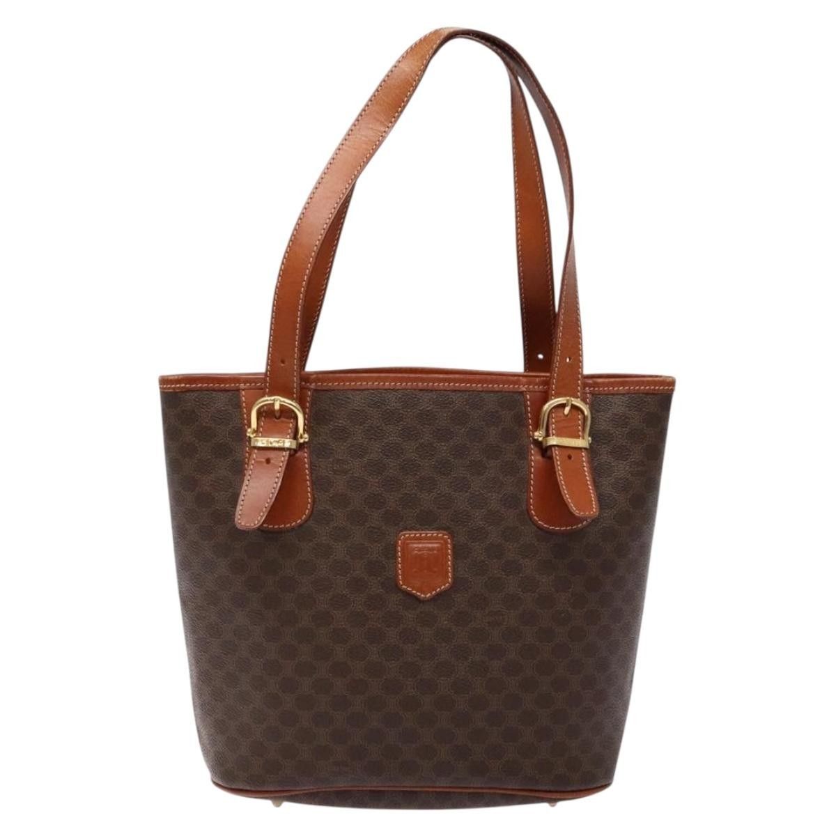 Celine Celine Vintage Macadam Shopper Tote Coated Canvas Size ONE SIZE - 19 Thumbnail