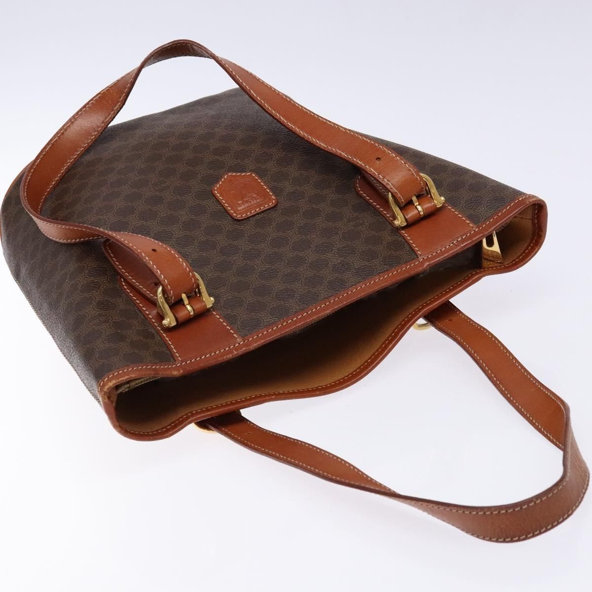 Celine Celine Vintage Macadam Shopper Tote Coated Canvas Size ONE SIZE - 16 Thumbnail