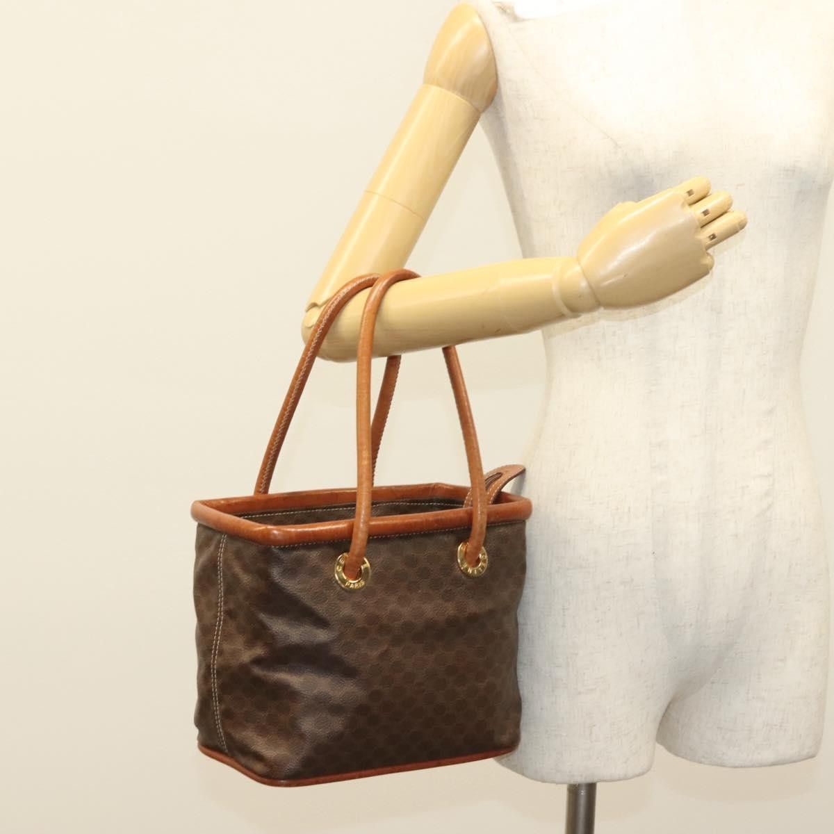 Celine Celine Macadam Handbag Macadam with leather Size ONE SIZE - 14 Thumbnail