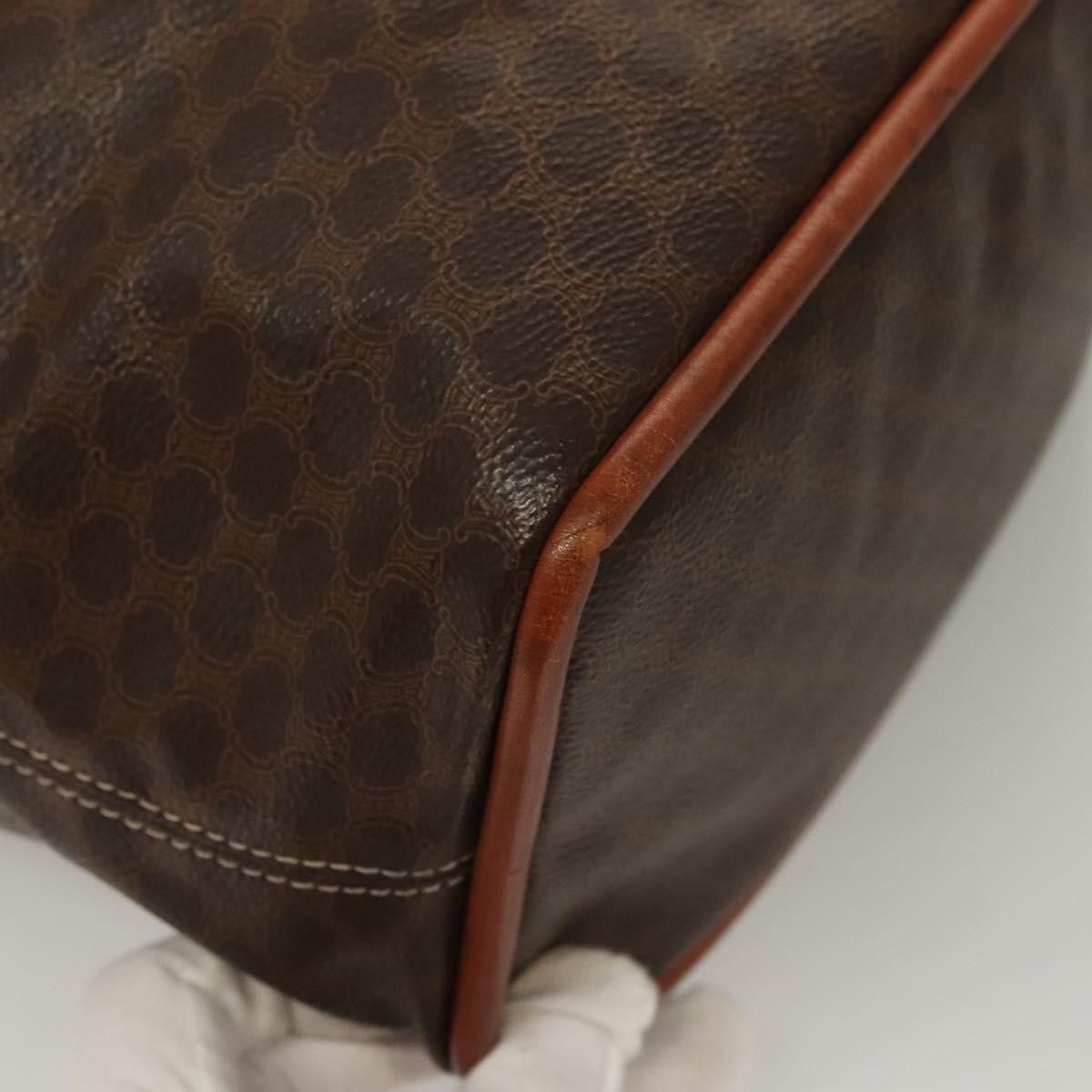 Celine Celine Macadam Handbag Macadam with leather Size ONE SIZE - 11 Thumbnail