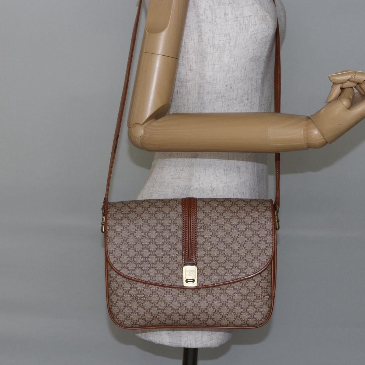 Celine Celine Vintage Macadam Canvas and Leather Size ONE SIZE - 23 Thumbnail