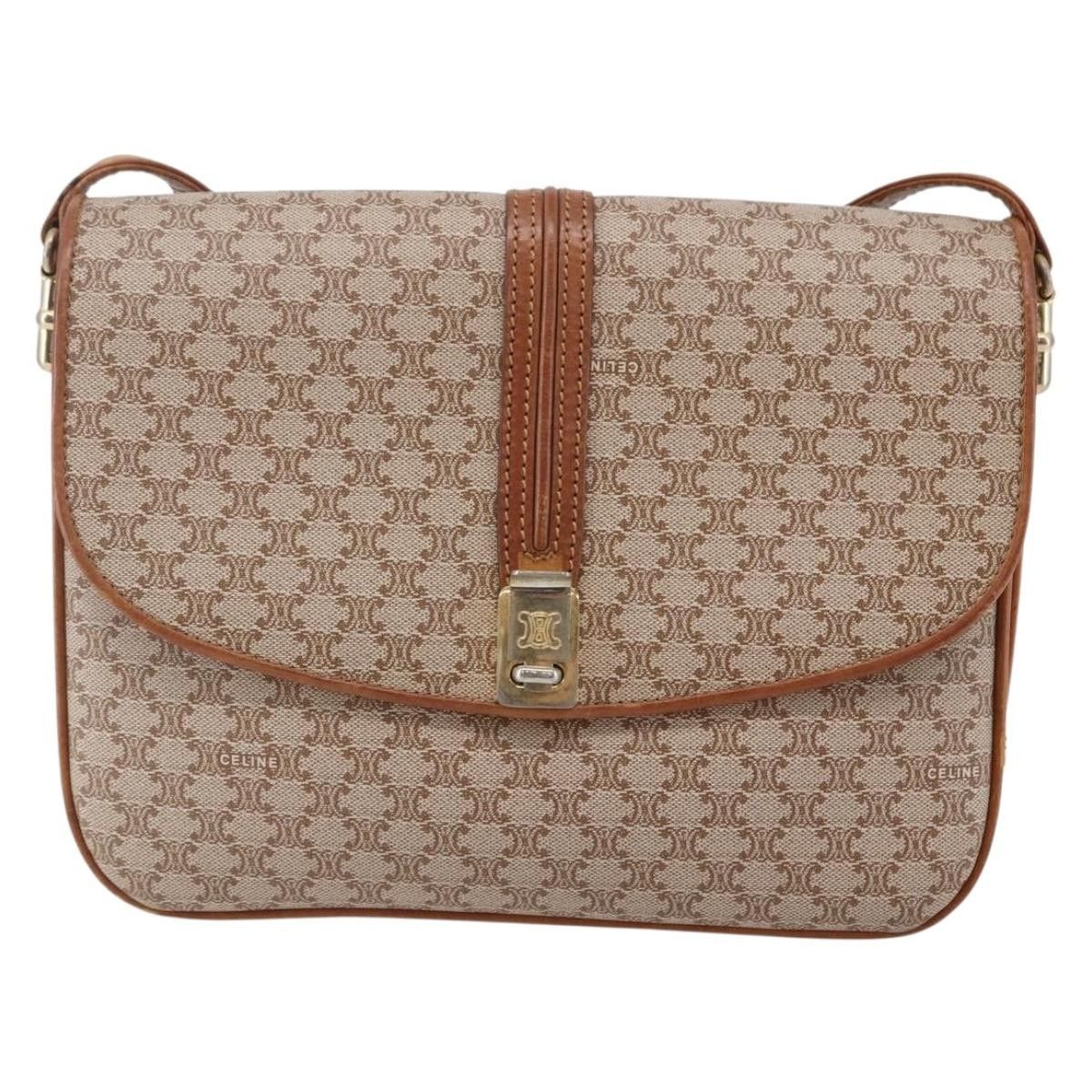 Celine Celine Vintage Macadam Canvas and Leather Size ONE SIZE - 2 Thumbnail