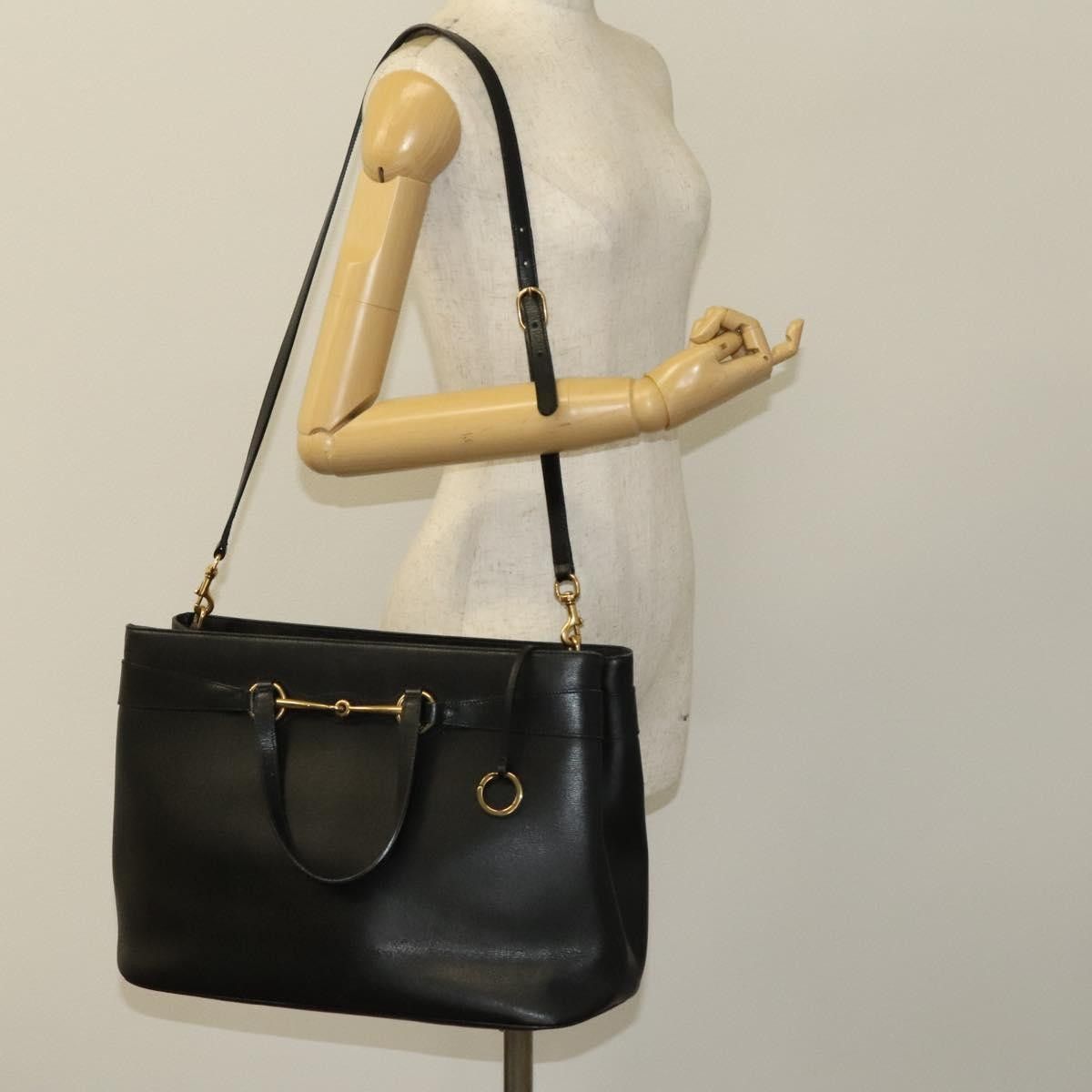 Gucci Gucci Bright Bit Convertible Tote Leather Size ONE SIZE - 16 Thumbnail
