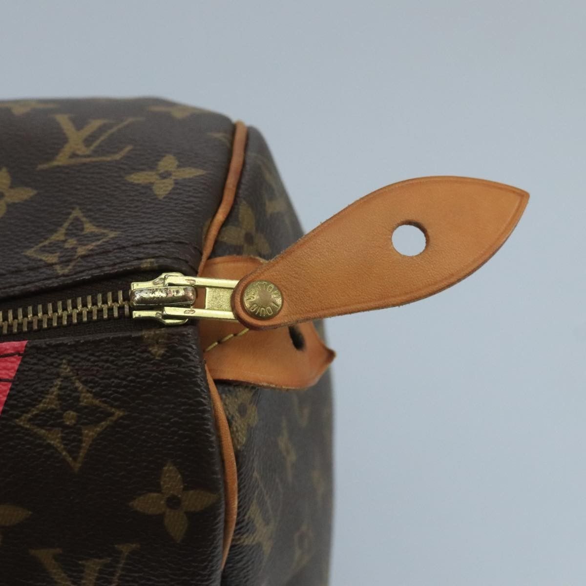 Louis Vuitton Louis Vuitton Speedy Handbag Limited Edition V Monogram Canvas Size ONE SIZE - 13 Thumbnail