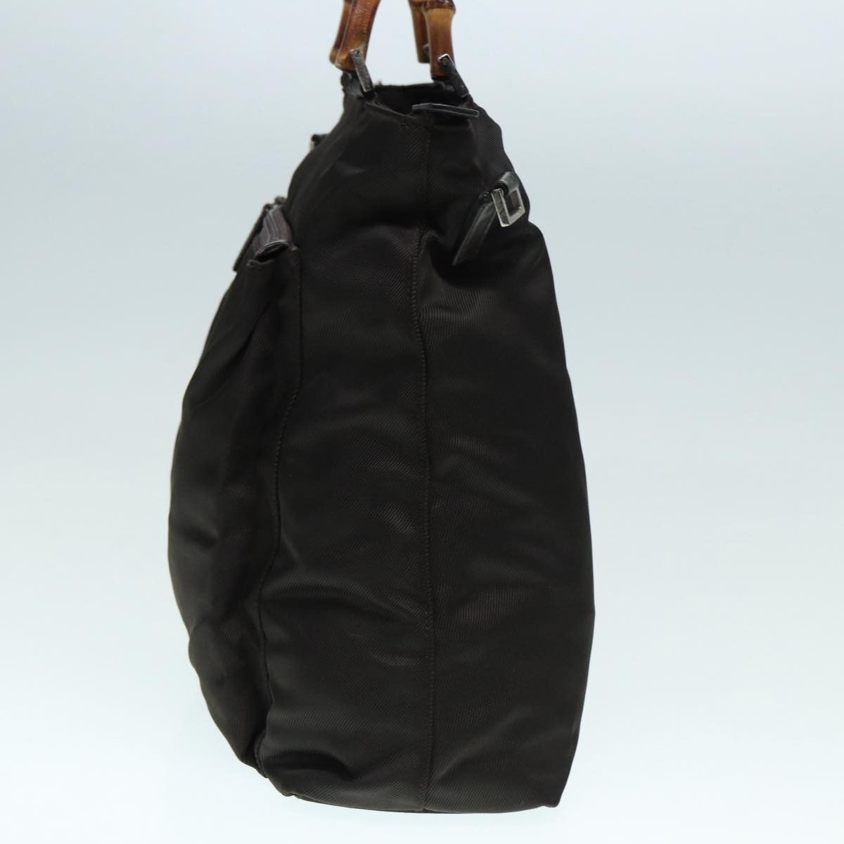 Gucci Gucci Bamboo Top Handle Tote Nylon Size ONE SIZE - 3 Thumbnail