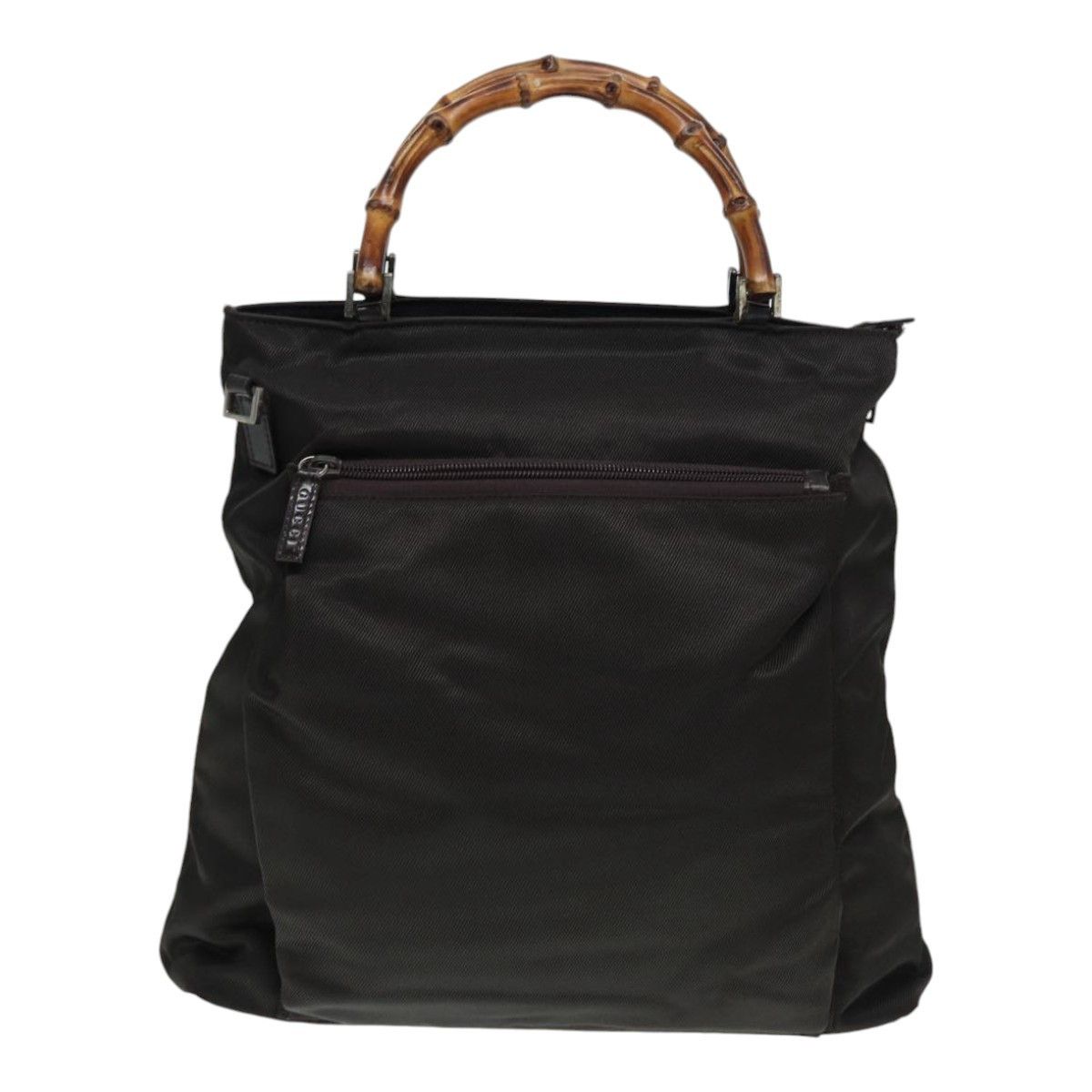 Gucci Gucci Bamboo Top Handle Tote Nylon Size ONE SIZE - 24 Thumbnail
