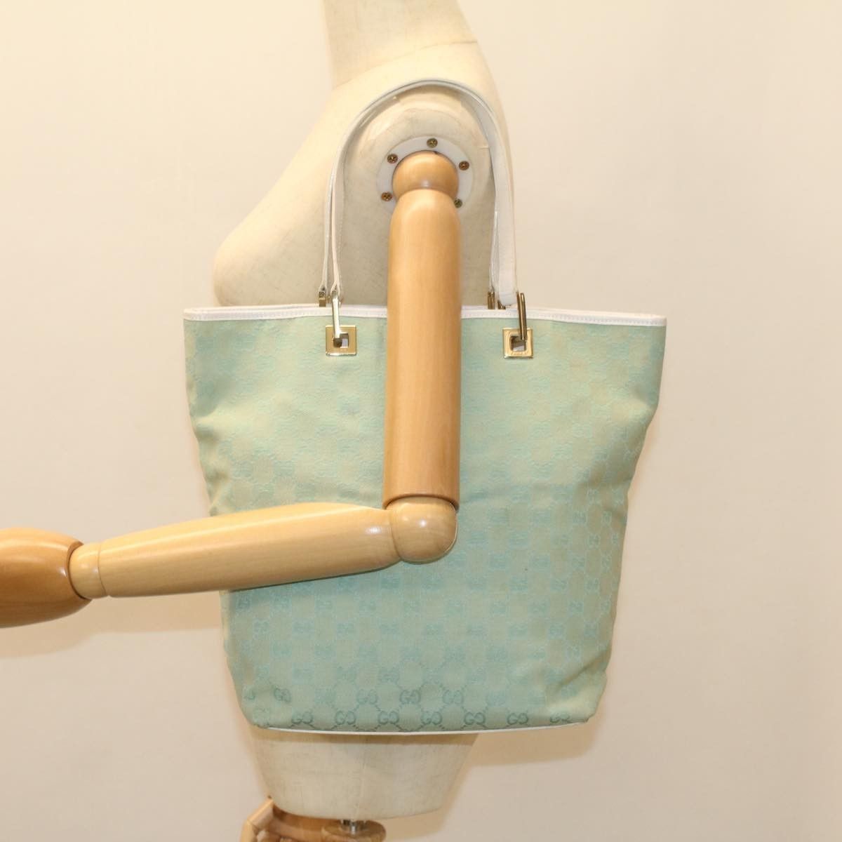 Gucci Gucci Vintage Bucket Shopping Tote GG Canvas Size ONE SIZE - 15 Thumbnail