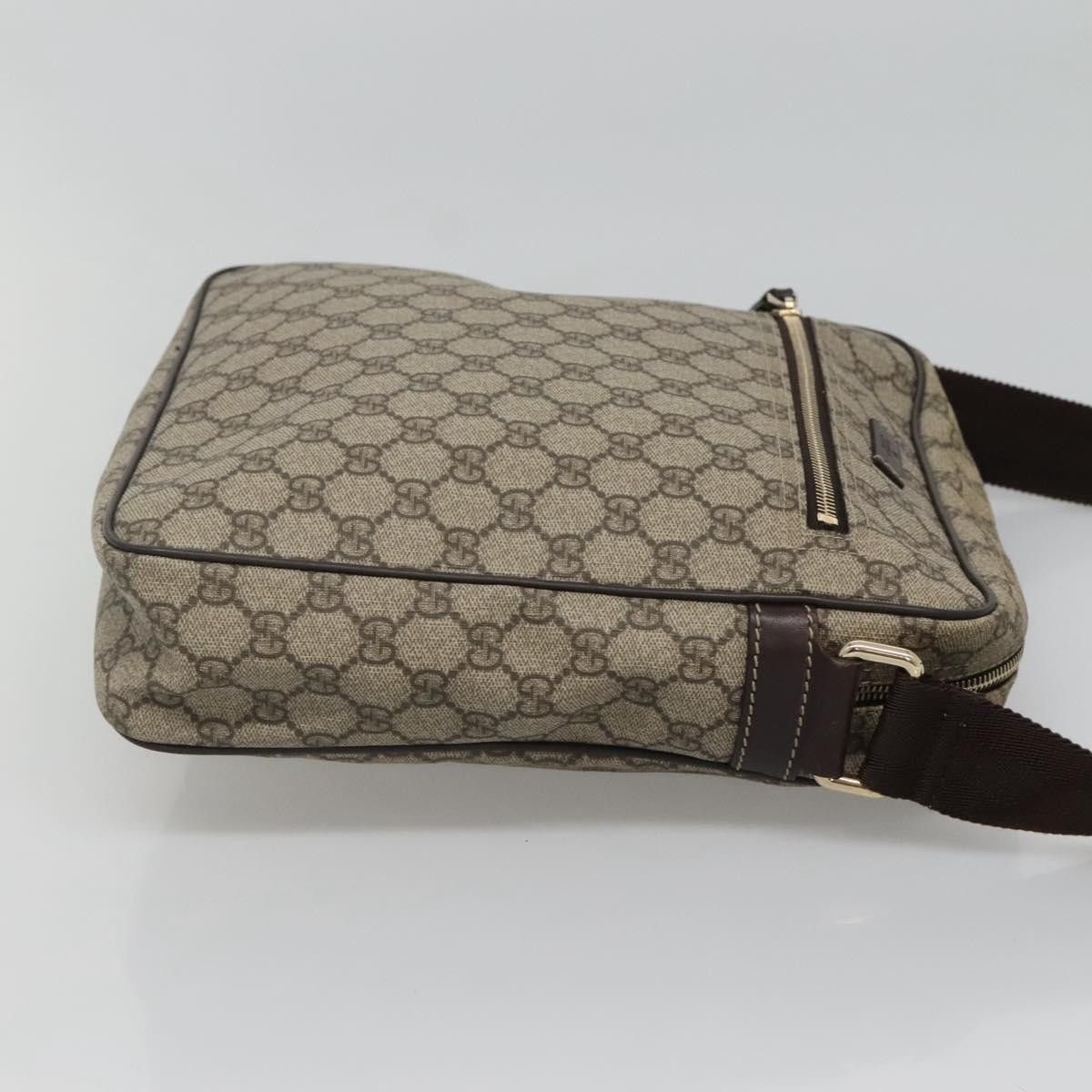 Gucci Gucci Front Zip Messenger GG Coated Canvas Size ONE SIZE - 3 Thumbnail
