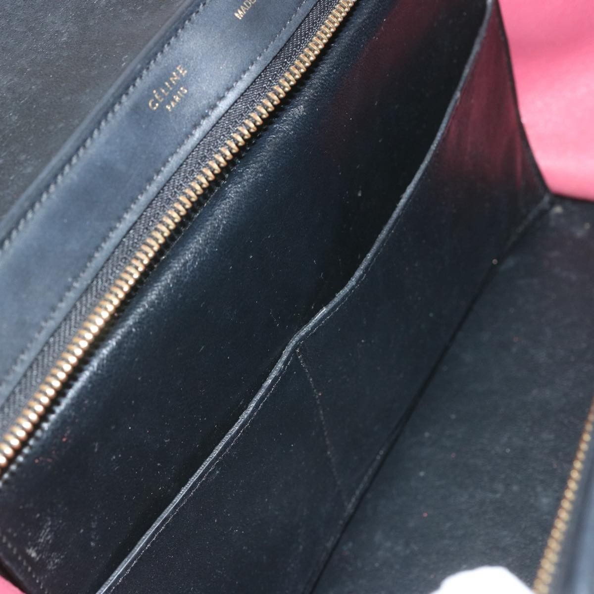 Celine Celine Trapeze Bag Leather with Suede Size ONE SIZE - 22 Thumbnail