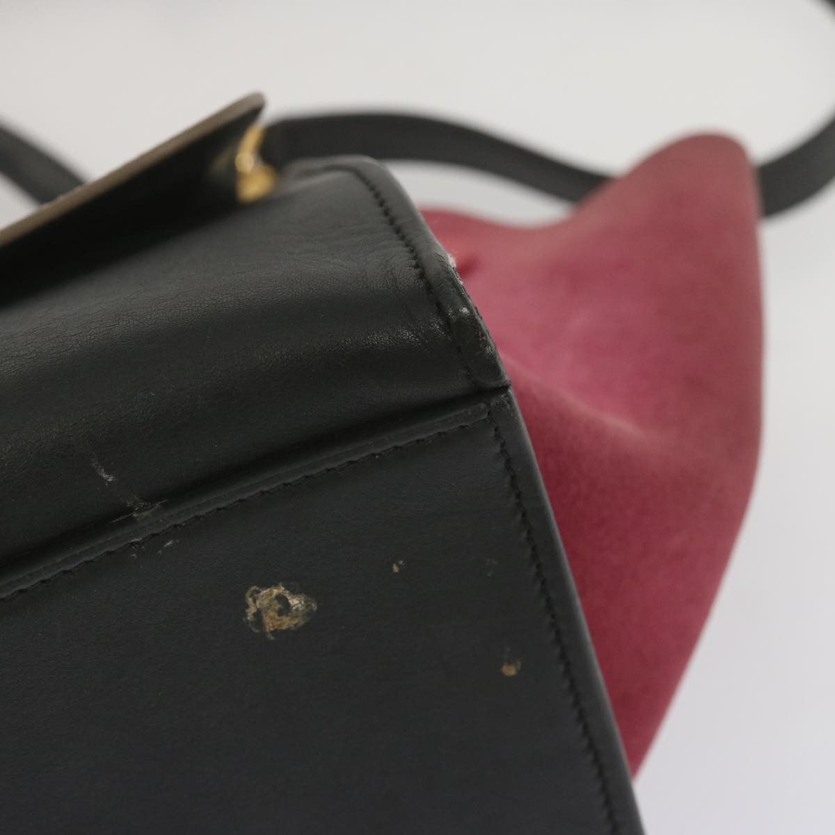 Celine Celine Trapeze Bag Leather with Suede Size ONE SIZE - 9 Thumbnail