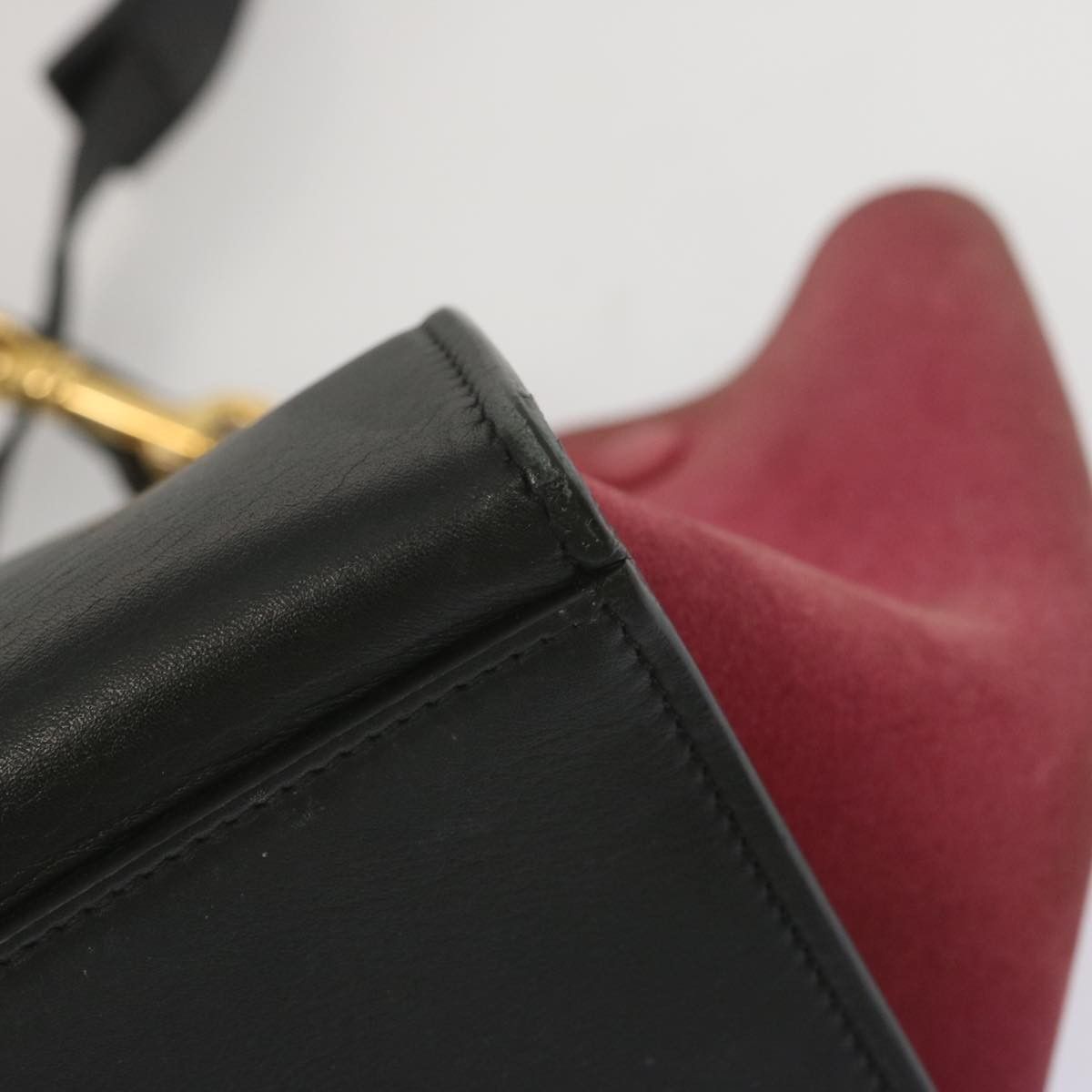 Celine Celine Trapeze Bag Leather with Suede Size ONE SIZE - 11 Thumbnail