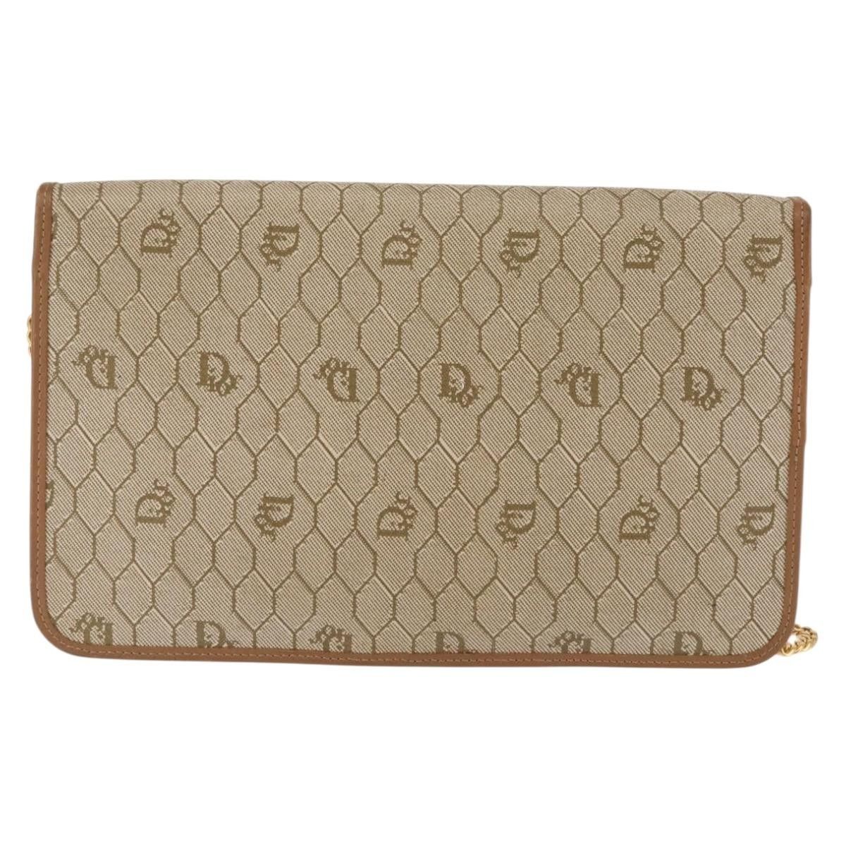 Dior Christian Dior Vintage Honeycomb chain Canvas Size ONE SIZE - 2 Thumbnail