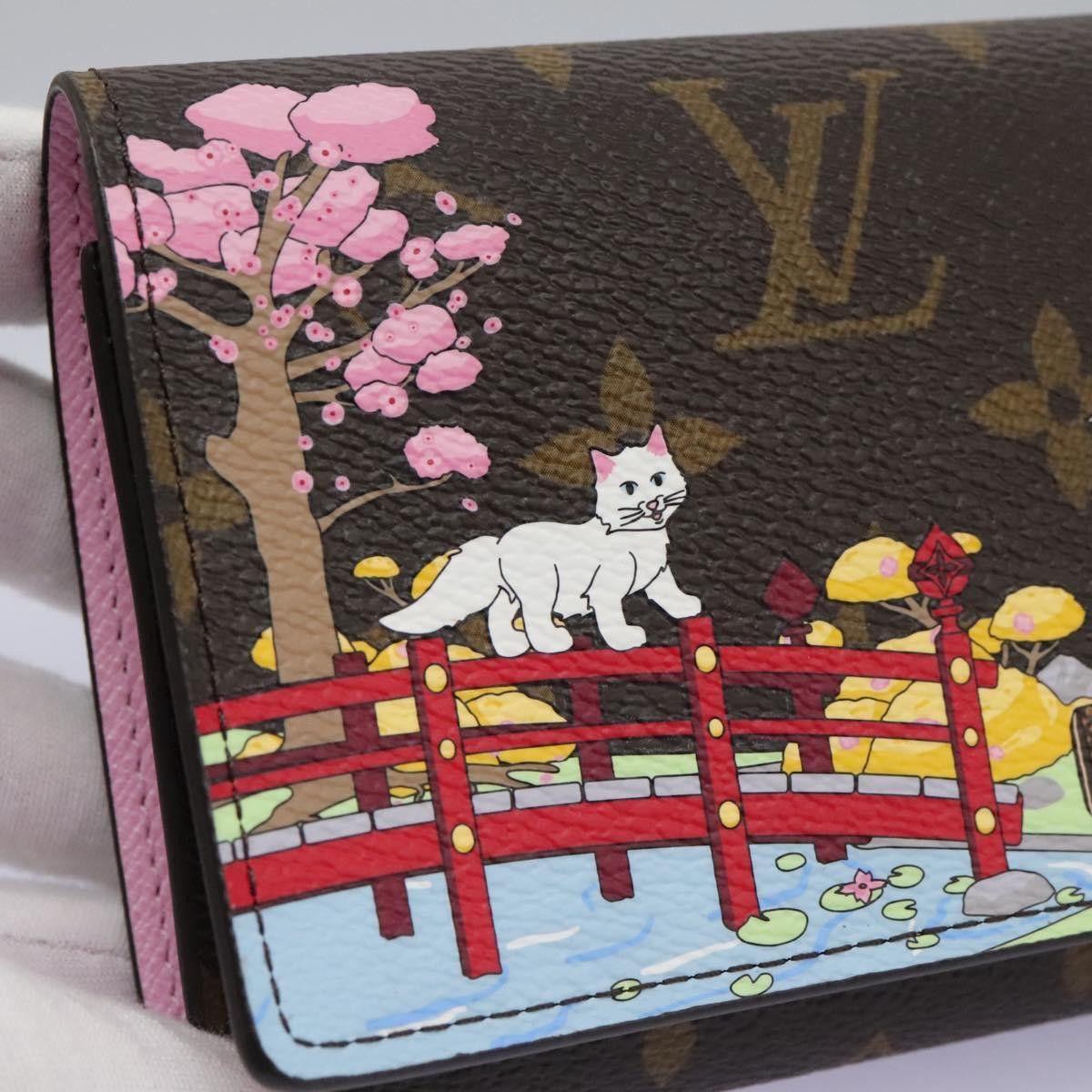 Louis Vuitton Louis Vuitton Victorine wallet Monogram Vivienne Japan Garden Size ONE SIZE - 19 Thumbnail