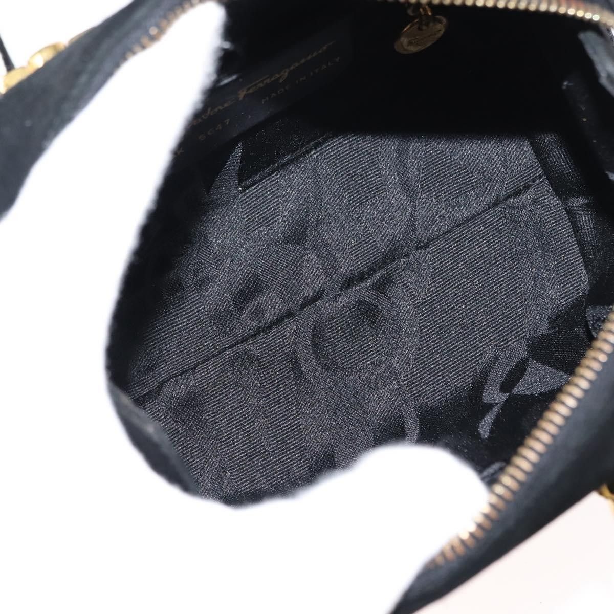 Salvatore Ferragamo Salvatore Ferragamo Gancini mini handbag Canvas Size ONE SIZE - 18 Thumbnail