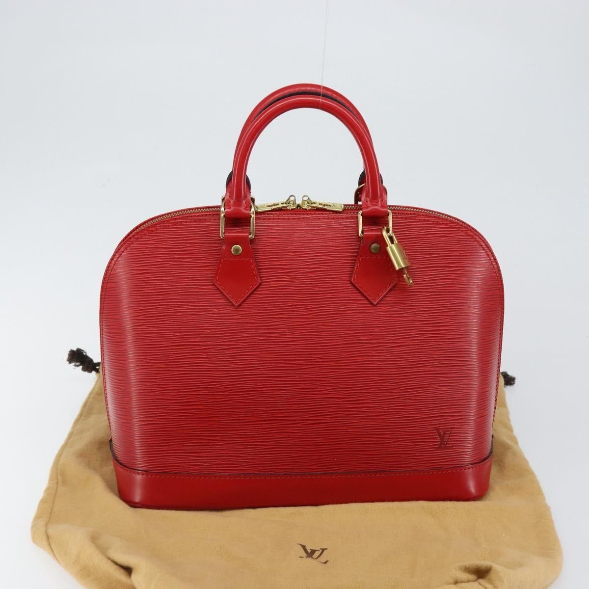 Louis Vuitton Louis Vuitton Alma Handbag Epi Leather Size ONE SIZE - 14 Thumbnail