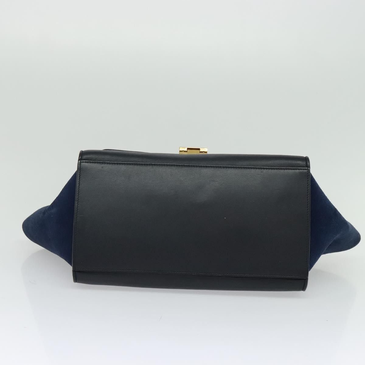 Celine Celine Trapeze Bag Leather with Suede Size ONE SIZE - 16 Thumbnail
