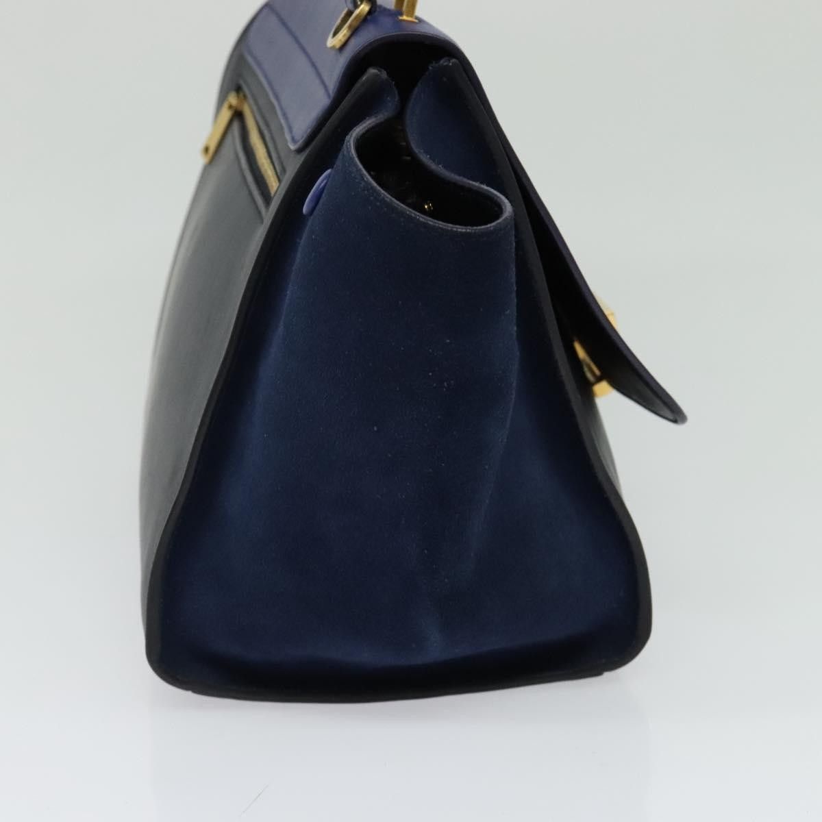 Celine Celine Trapeze Bag Leather with Suede Size ONE SIZE - 3 Thumbnail