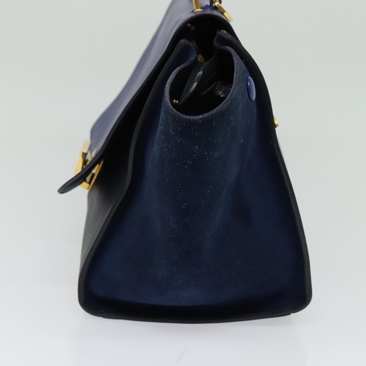 Celine Celine Trapeze Bag Leather with Suede Size ONE SIZE - 4 Thumbnail