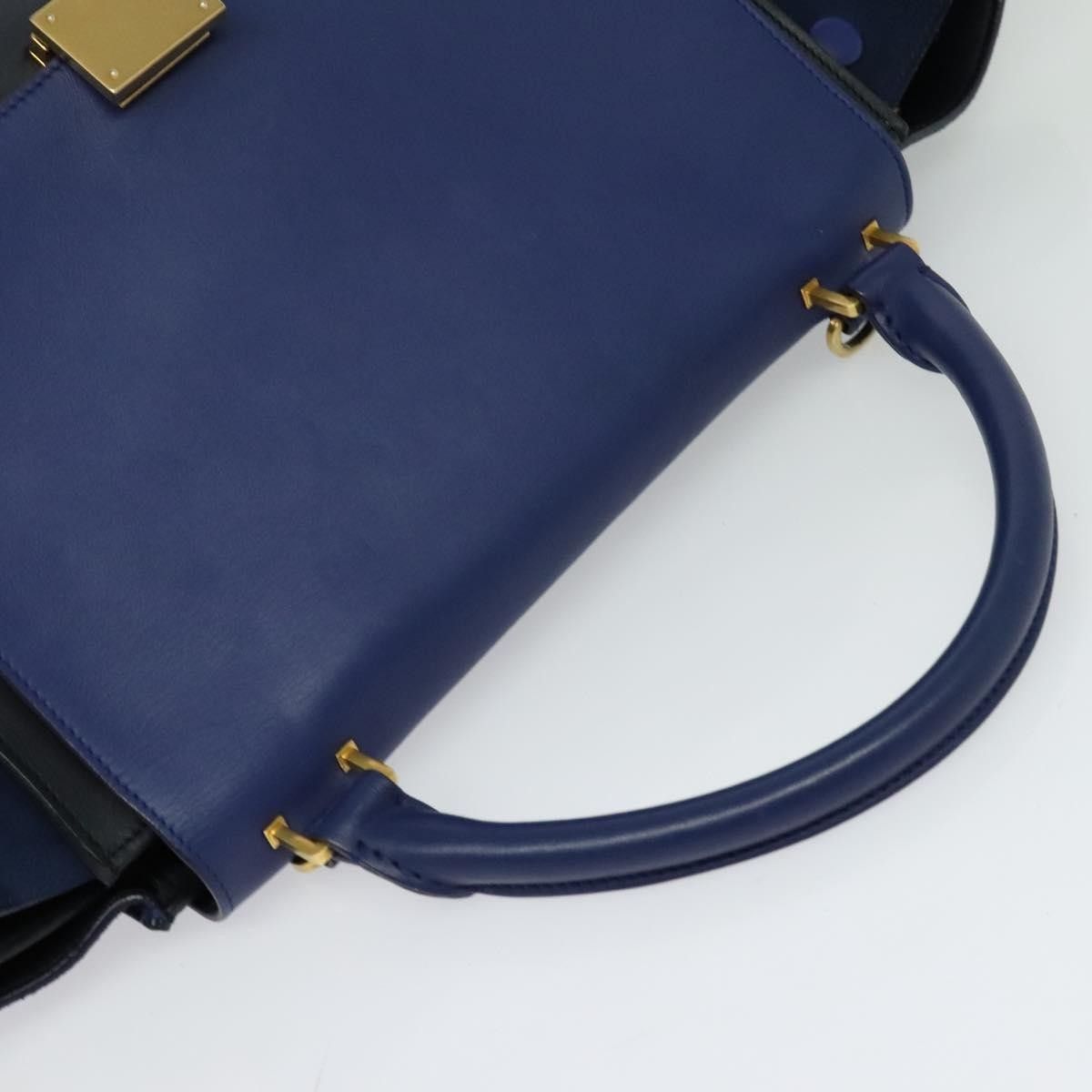 Celine Celine Trapeze Bag Leather with Suede Size ONE SIZE - 17 Thumbnail