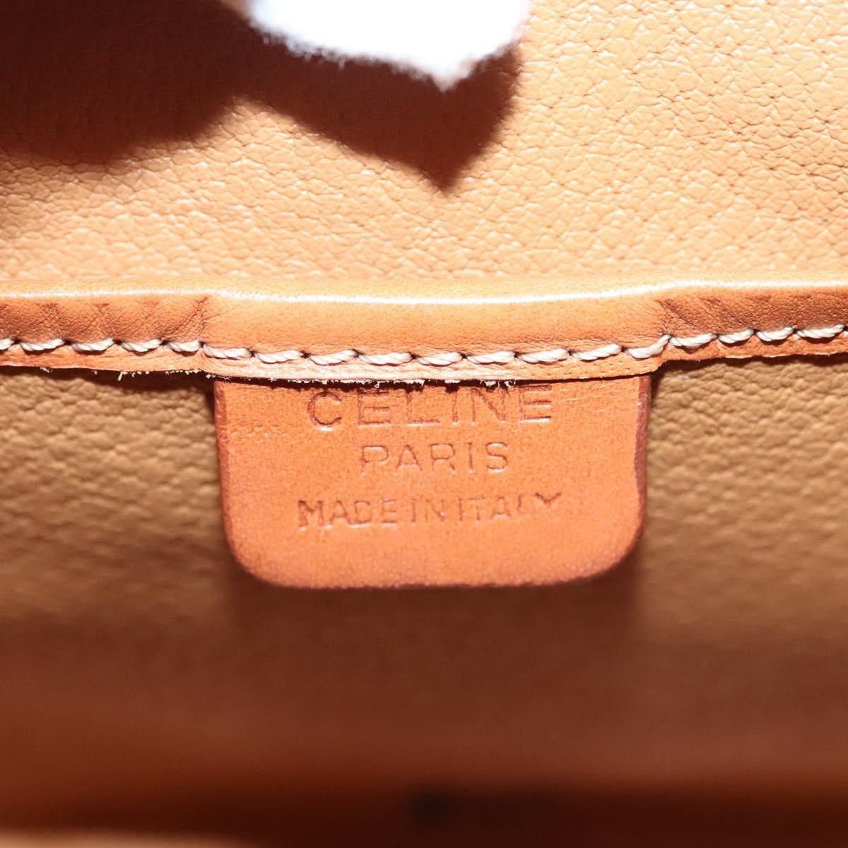 Celine Celine Vintage Drawstring Flap Backpack Macadam Coated Canvas Size ONE SIZE - 6 Thumbnail