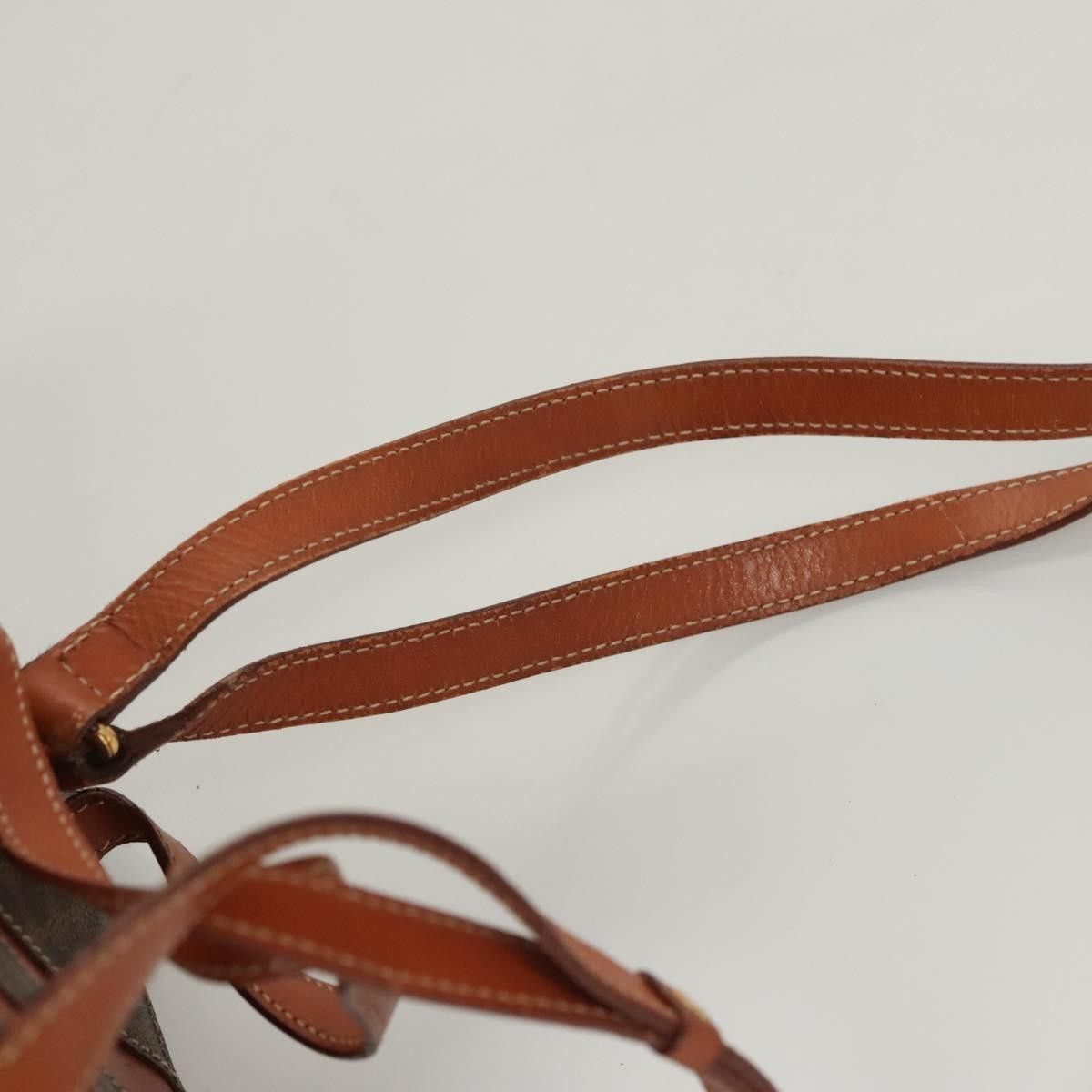 Celine Celine Vintage Drawstring Flap Backpack Macadam Coated Canvas Size ONE SIZE - 20 Thumbnail
