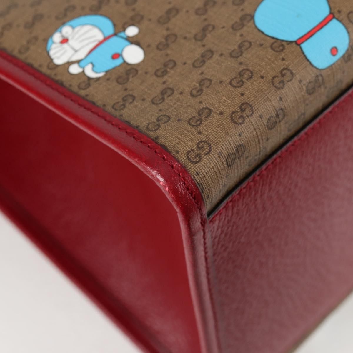 Gucci Gucci Doraemon Tote Printed Mini GG Coated Canvas Size ONE SIZE - 9 Thumbnail