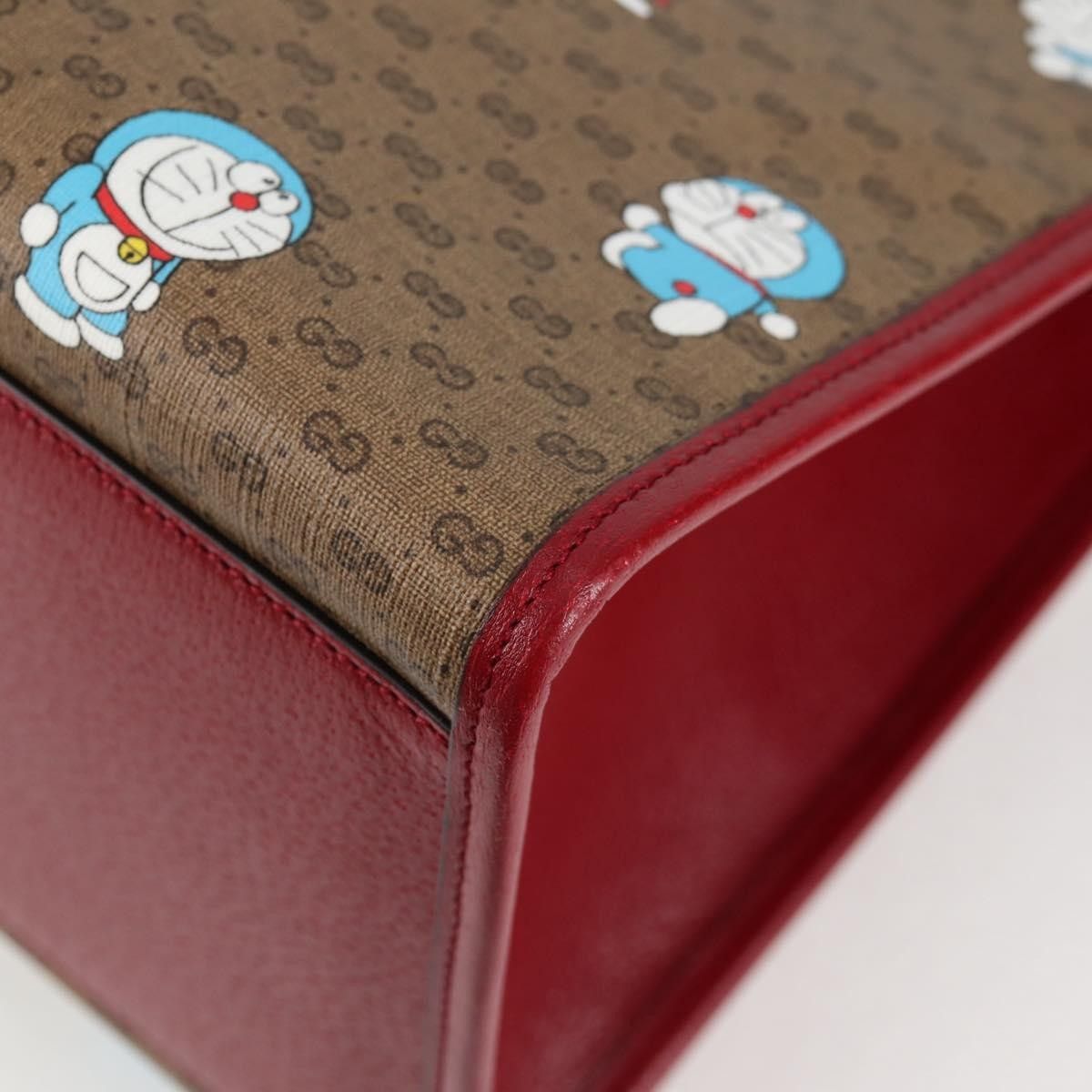 Gucci Gucci Doraemon Tote Printed Mini GG Coated Canvas Size ONE SIZE - 11 Thumbnail