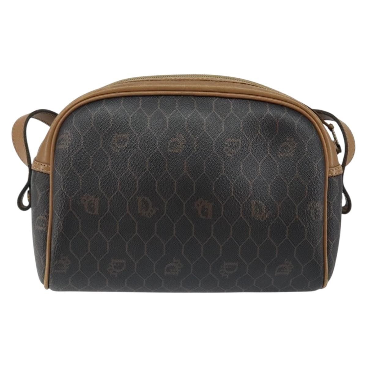 Dior Christian Dior Vintage Honeycomb Canvas and Leather Size ONE SIZE - 2 Thumbnail