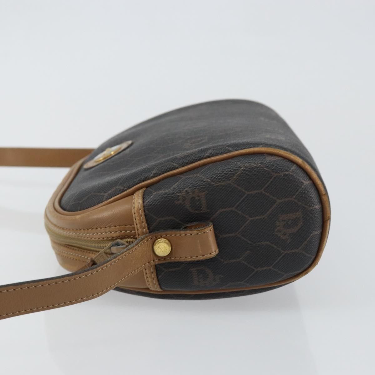 Dior Christian Dior Vintage Honeycomb Canvas and Leather Size ONE SIZE - 4 Thumbnail
