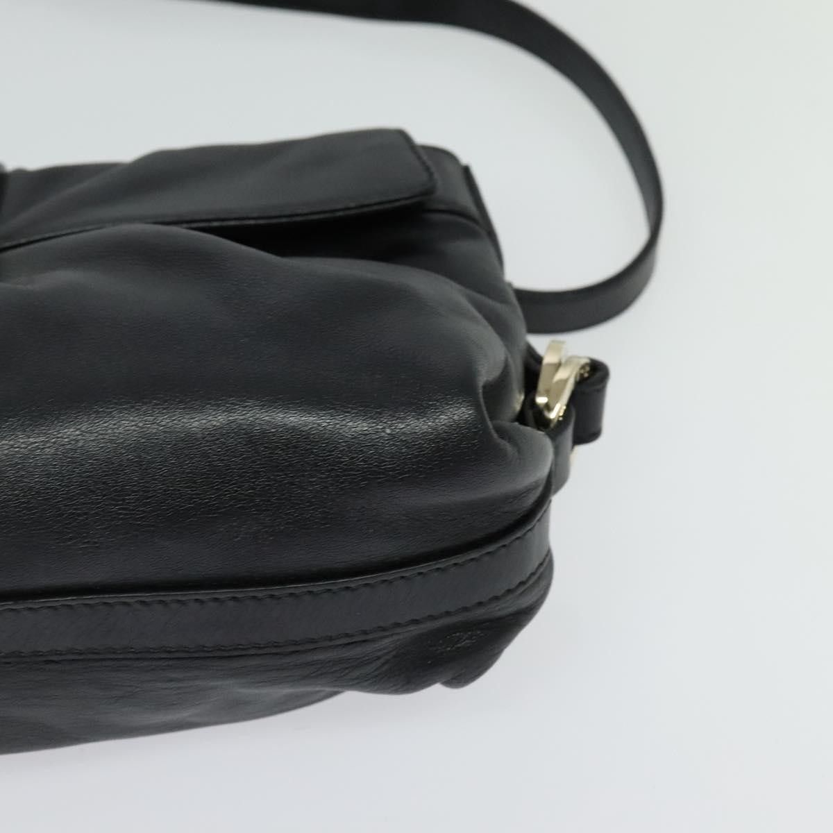 Bvlgari Bvlgari Chandra Flap Shoulder Bag Leather Size ONE SIZE - 10 Thumbnail
