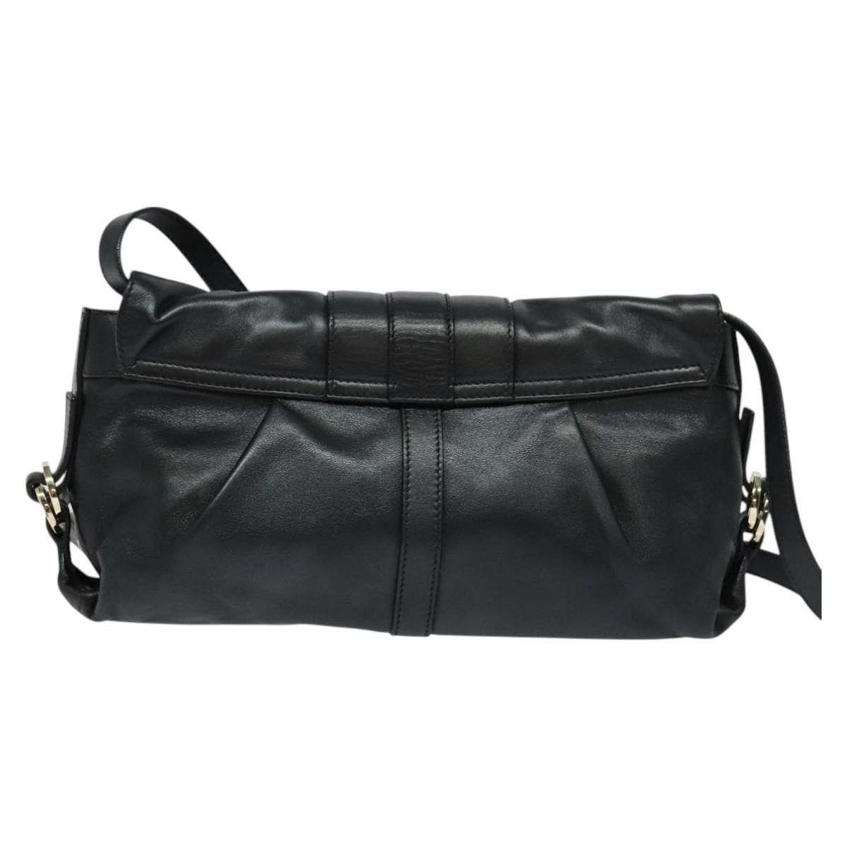 Bvlgari Bvlgari Chandra Flap Shoulder Bag Leather Size ONE SIZE - 2 Thumbnail