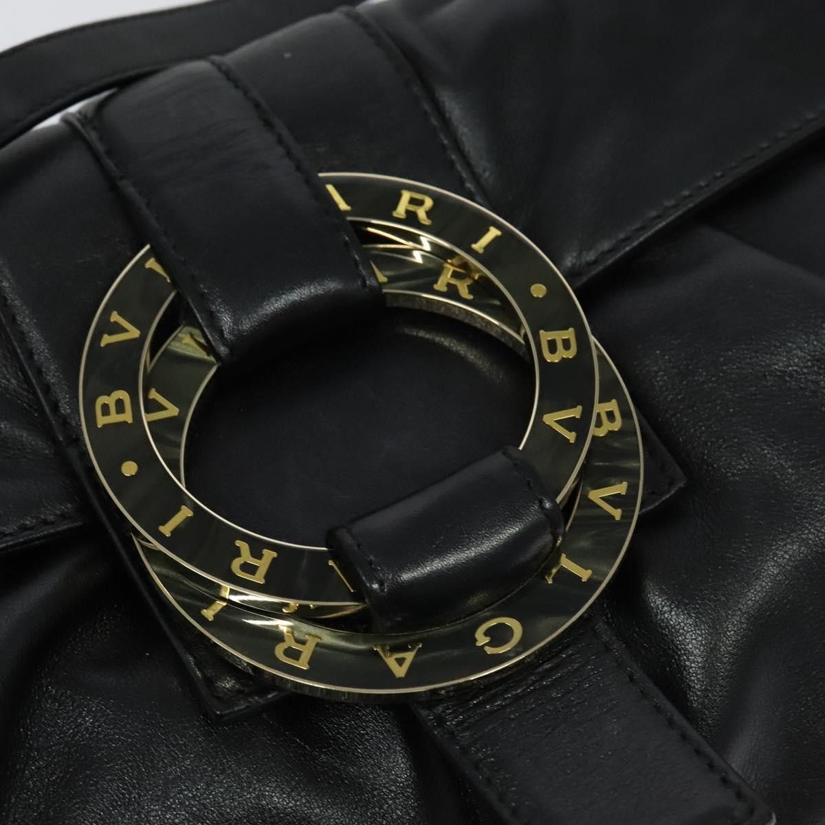 Bvlgari Bvlgari Chandra Flap Shoulder Bag Leather Size ONE SIZE - 13 Thumbnail