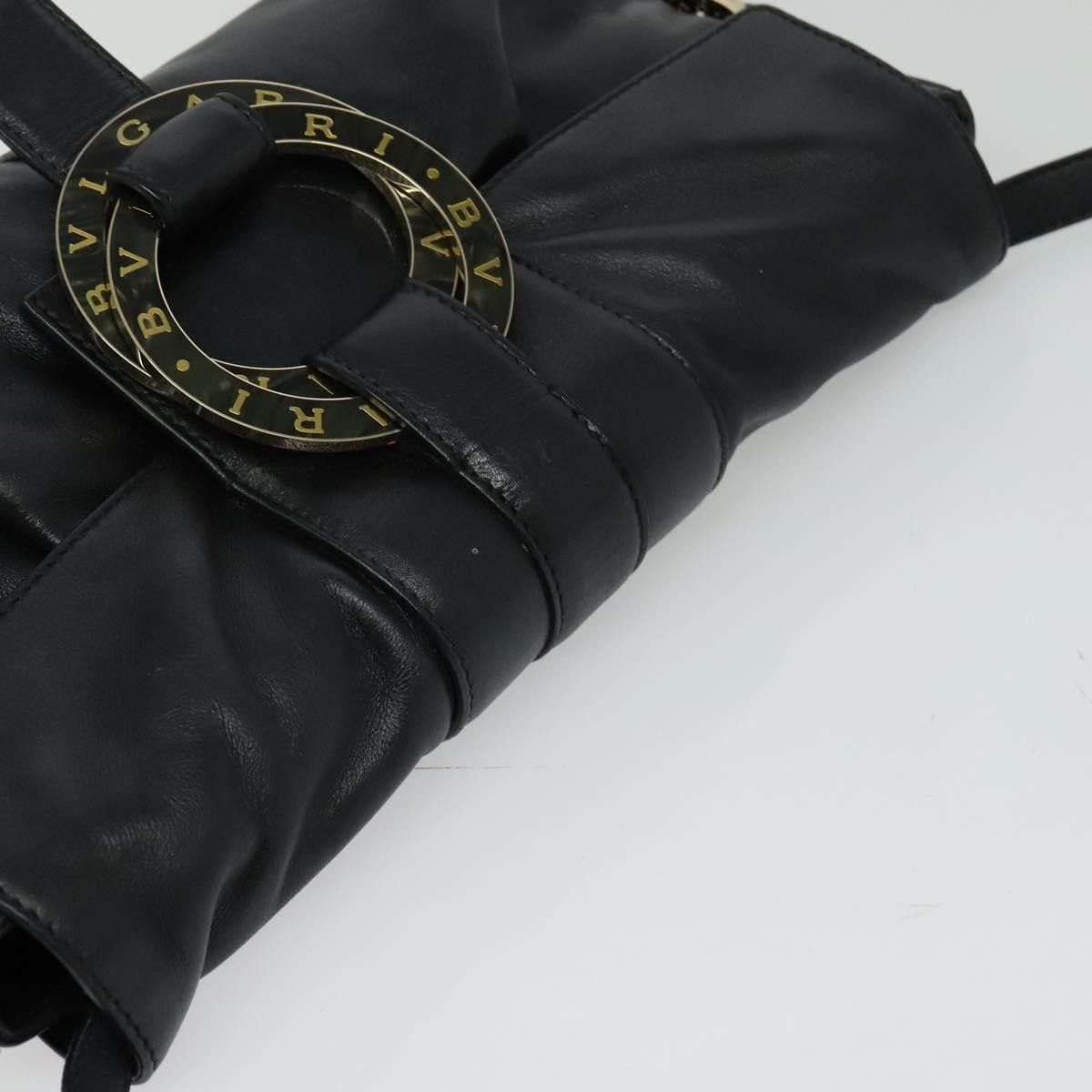 Bvlgari Bvlgari Chandra Flap Shoulder Bag Leather Size ONE SIZE - 16 Thumbnail