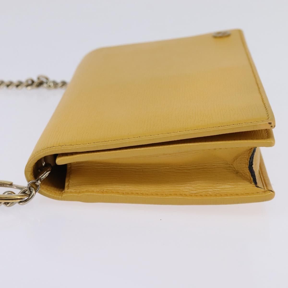 Gucci Gucci Betty Chain Wallet Leather Size ONE SIZE - 3 Thumbnail
