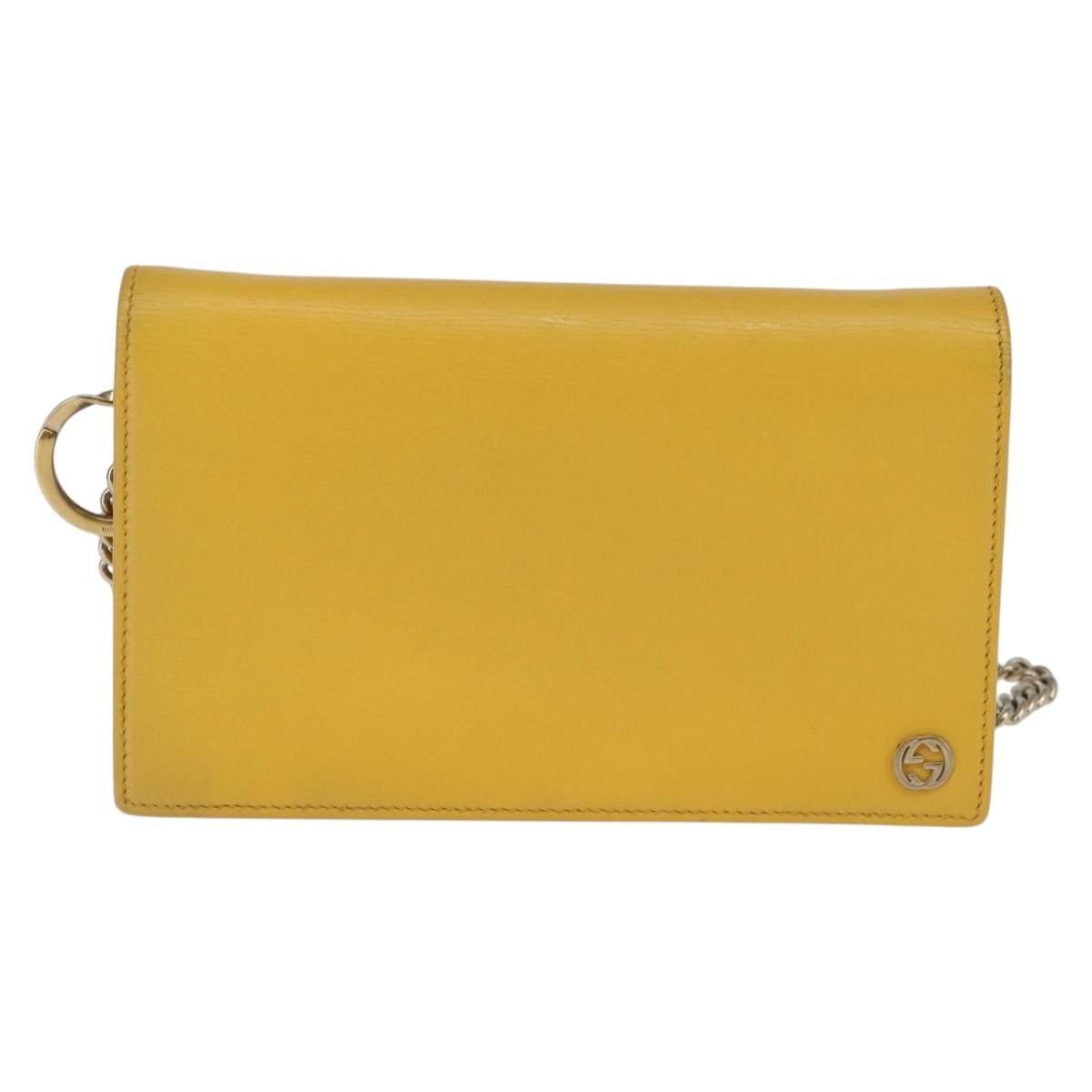 Gucci Gucci Betty Chain Wallet Leather Size ONE SIZE - 20 Thumbnail