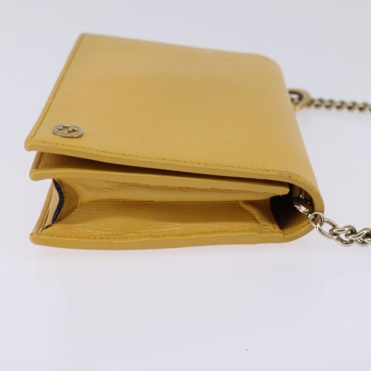 Gucci Gucci Betty Chain Wallet Leather Size ONE SIZE - 4 Thumbnail