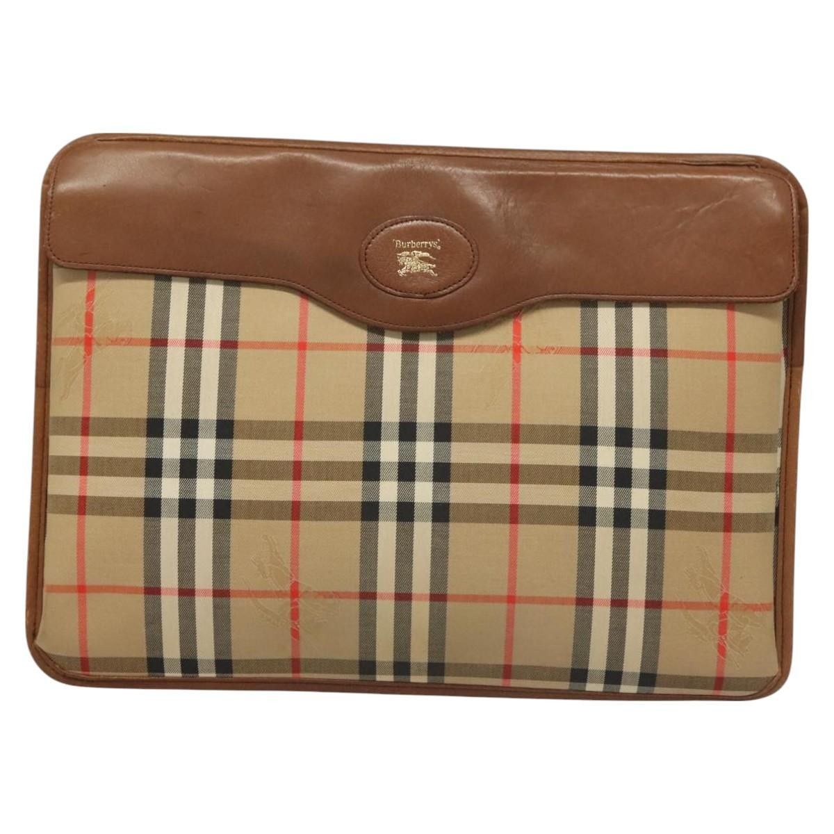 Burberry Burberry Nova check Pochette Canvas Size ONE SIZE - 16 Thumbnail