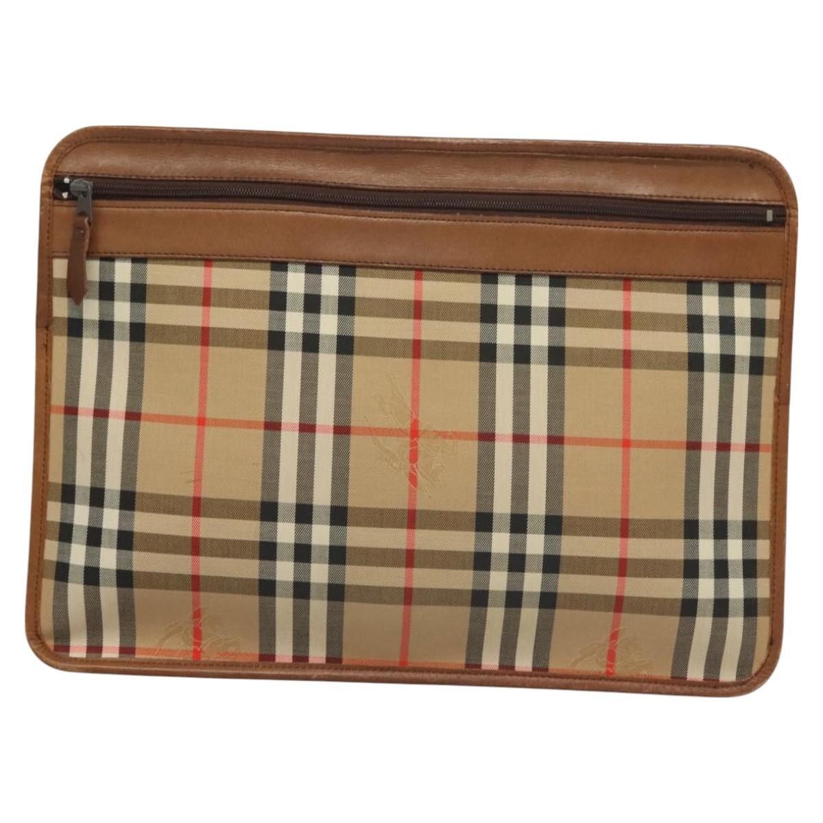 Burberry Burberry Nova check Pochette Canvas Size ONE SIZE - 2 Thumbnail