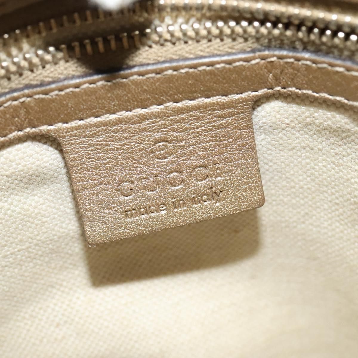 Gucci Gucci Bella Flap Shoulder Bag GG Canvas with Leather Size ONE SIZE - 6 Thumbnail