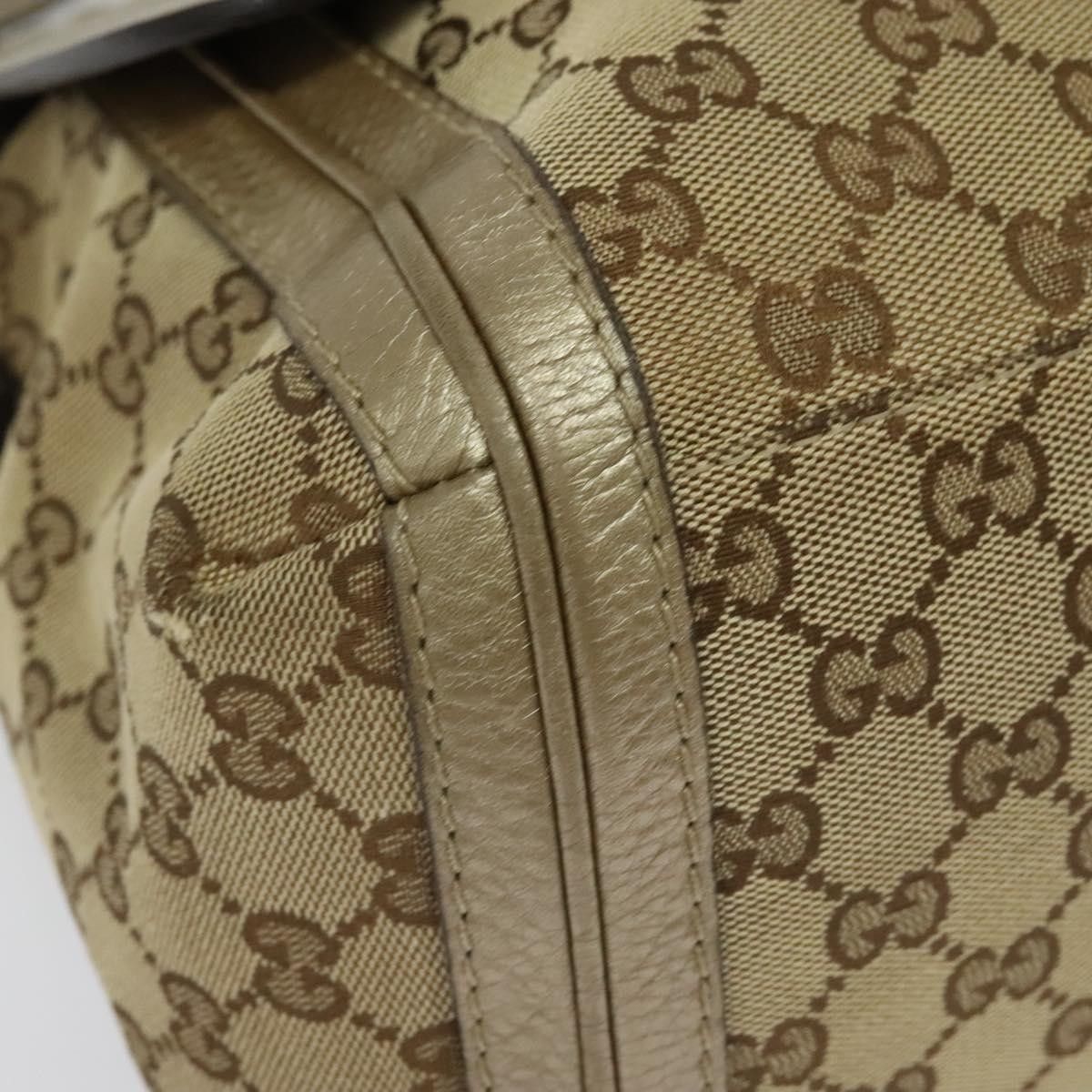 Gucci Gucci Bella Flap Shoulder Bag GG Canvas with Leather Size ONE SIZE - 12 Thumbnail