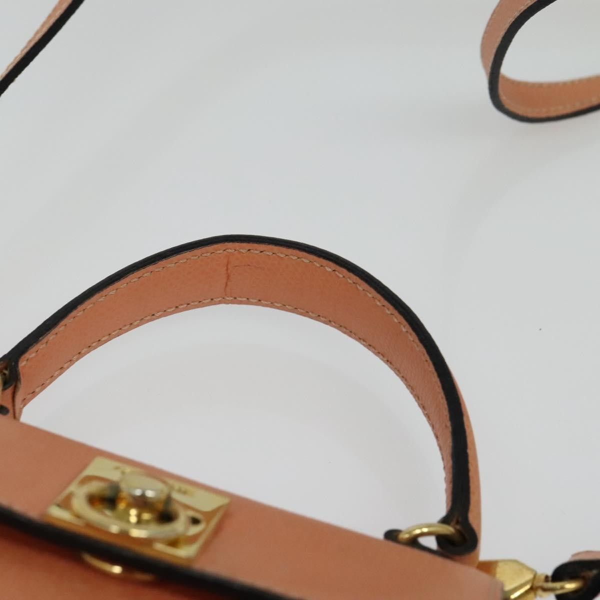 Celine Celine Vintage Convertible Turnlock Top Handle Bag Leather Size ONE SIZE - 16 Thumbnail
