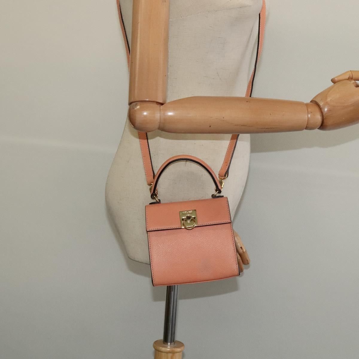 Celine Celine Vintage Convertible Turnlock Top Handle Bag Leather Size ONE SIZE - 14 Thumbnail