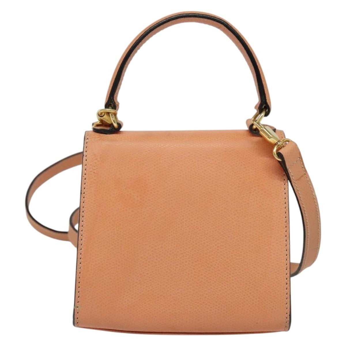 Celine Celine Vintage Convertible Turnlock Top Handle Bag Leather Size ONE SIZE - 2 Thumbnail