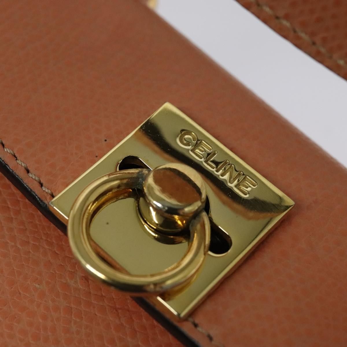 Celine Celine Vintage Convertible Turnlock Top Handle Bag Leather Size ONE SIZE - 12 Thumbnail