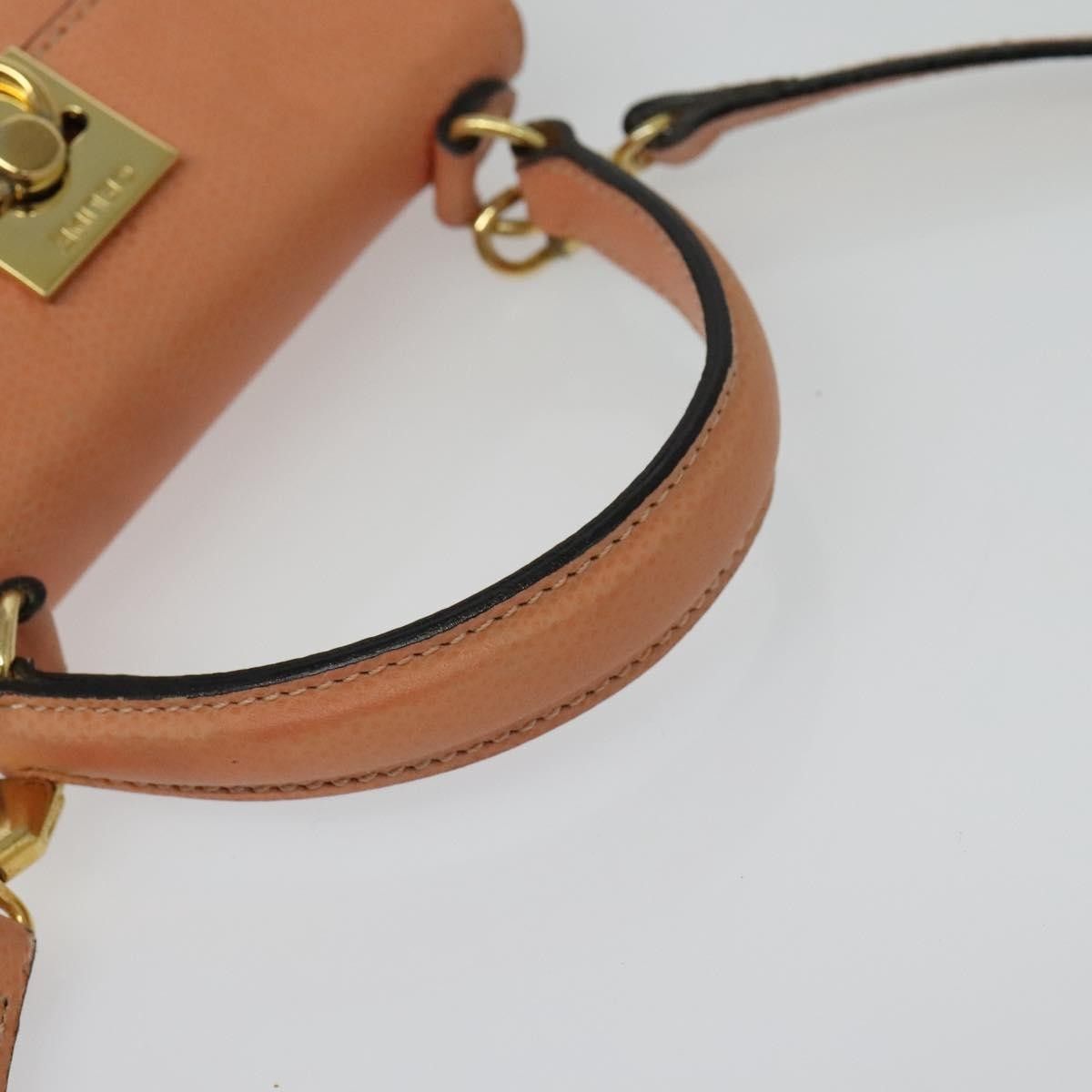 Celine Celine Vintage Convertible Turnlock Top Handle Bag Leather Size ONE SIZE - 7 Thumbnail