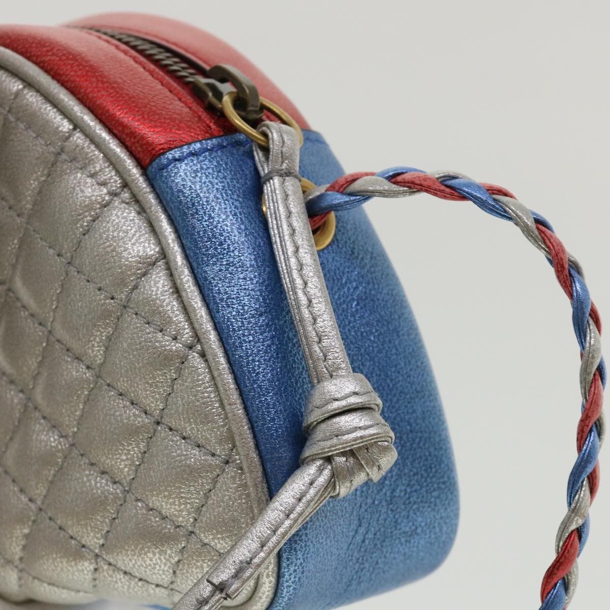 Gucci Gucci Trapuntata Camera Shoulder Bag Quilted Laminated Leather Size ONE SIZE - 21 Thumbnail