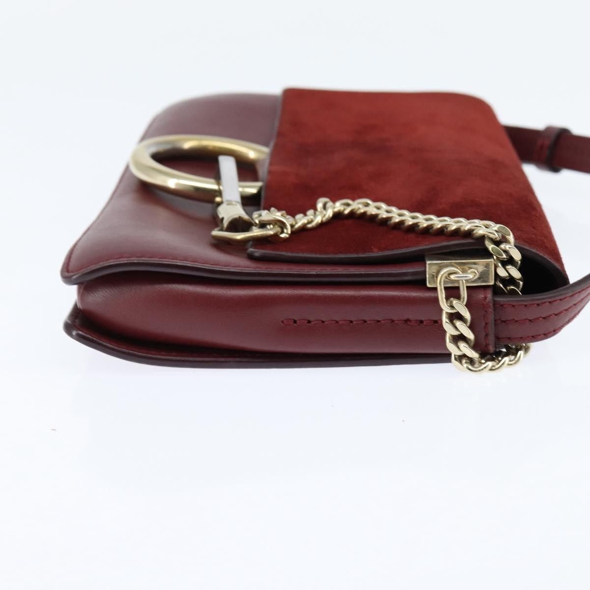 Chloe Chloe Faye Shoulder Bag Leather and Suede Size ONE SIZE - 4 Thumbnail