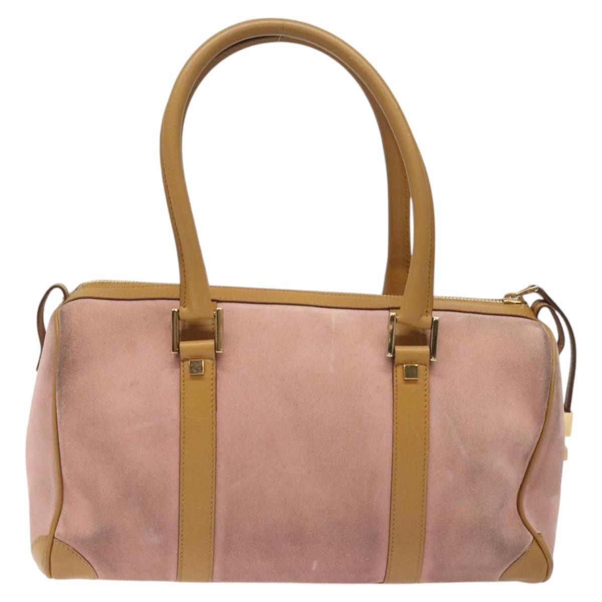 Gucci Gucci Vintage Zip Boston Bag Suede Size ONE SIZE - 2 Thumbnail