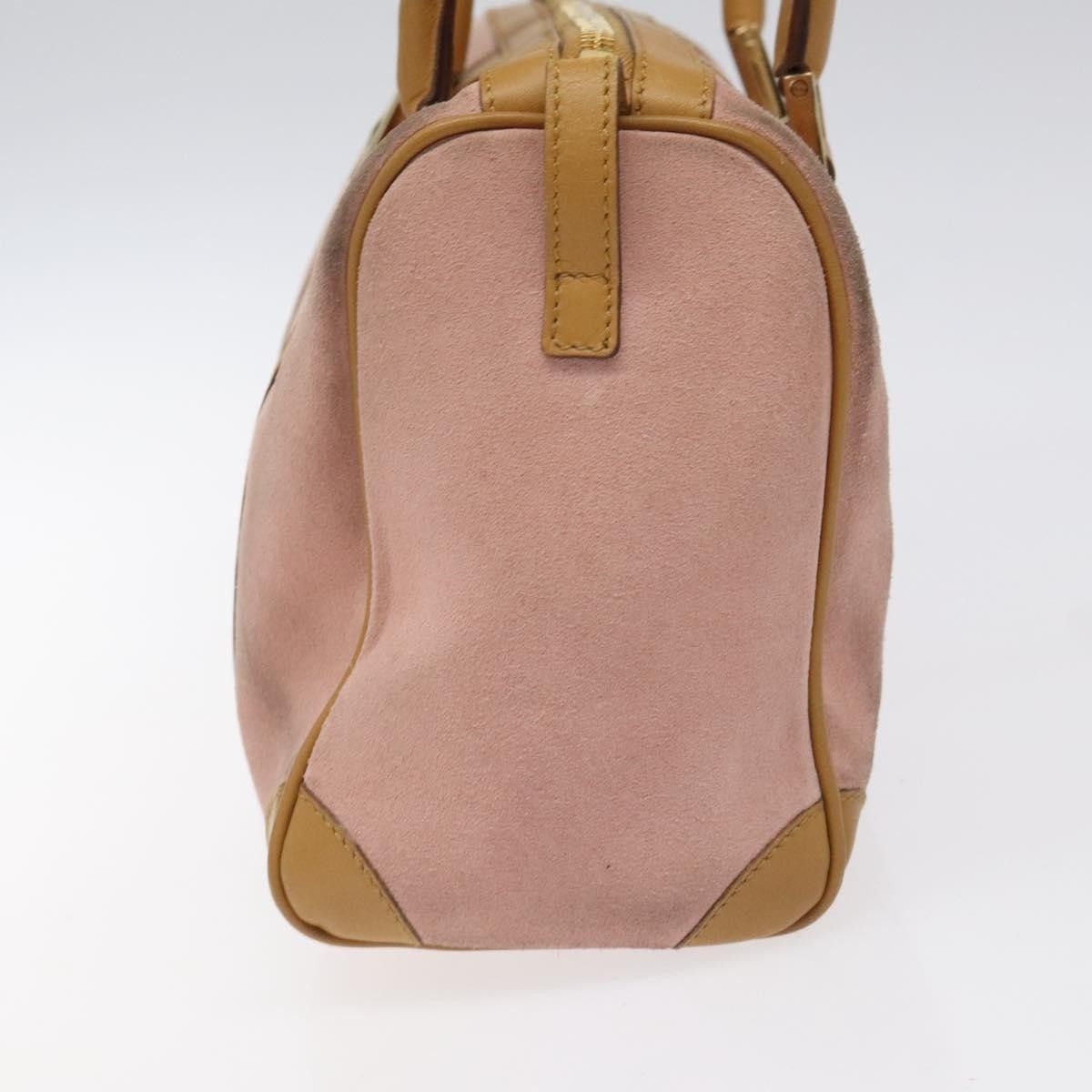 Gucci Gucci Vintage Zip Boston Bag Suede Size ONE SIZE - 4 Thumbnail